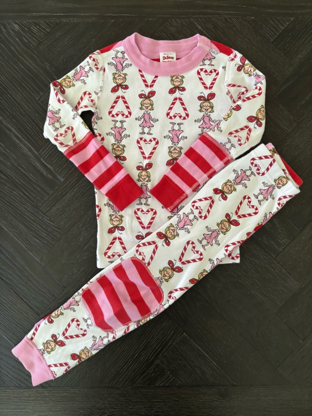 Cindy Lou Who Long John Pajamas